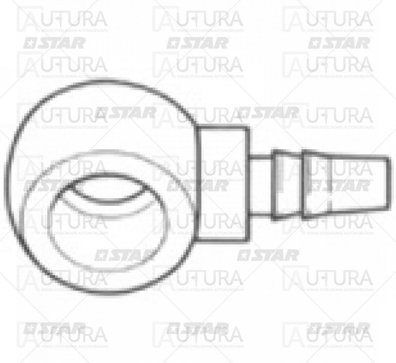 Jungtis Q14-4mm