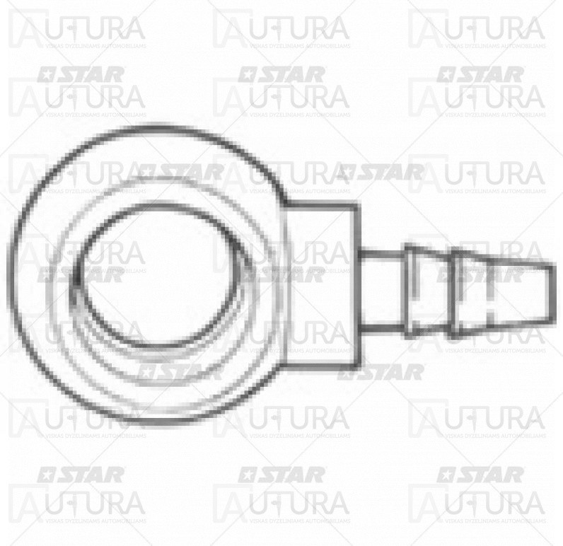 Jungtis Q12X6mm