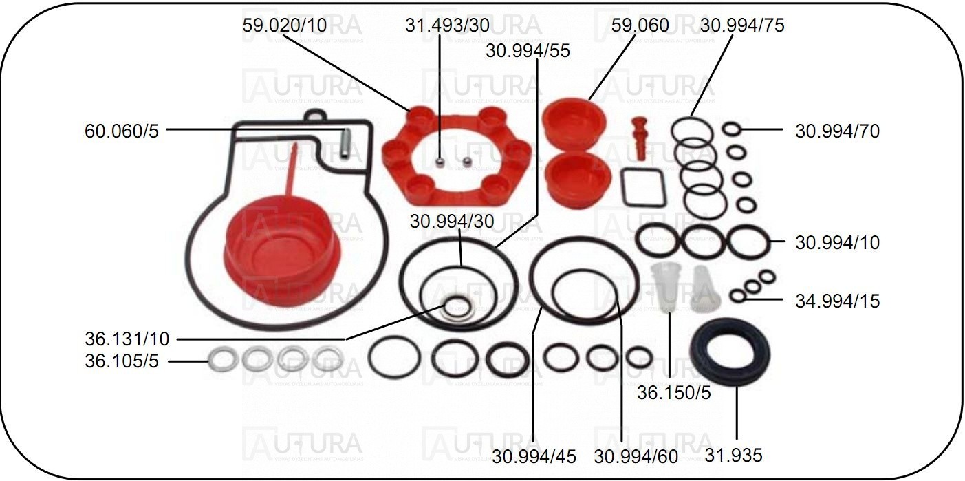 KURO SIURBL.REM.KPL. FORD TRANSIT 2.5 TD EPIC DPS